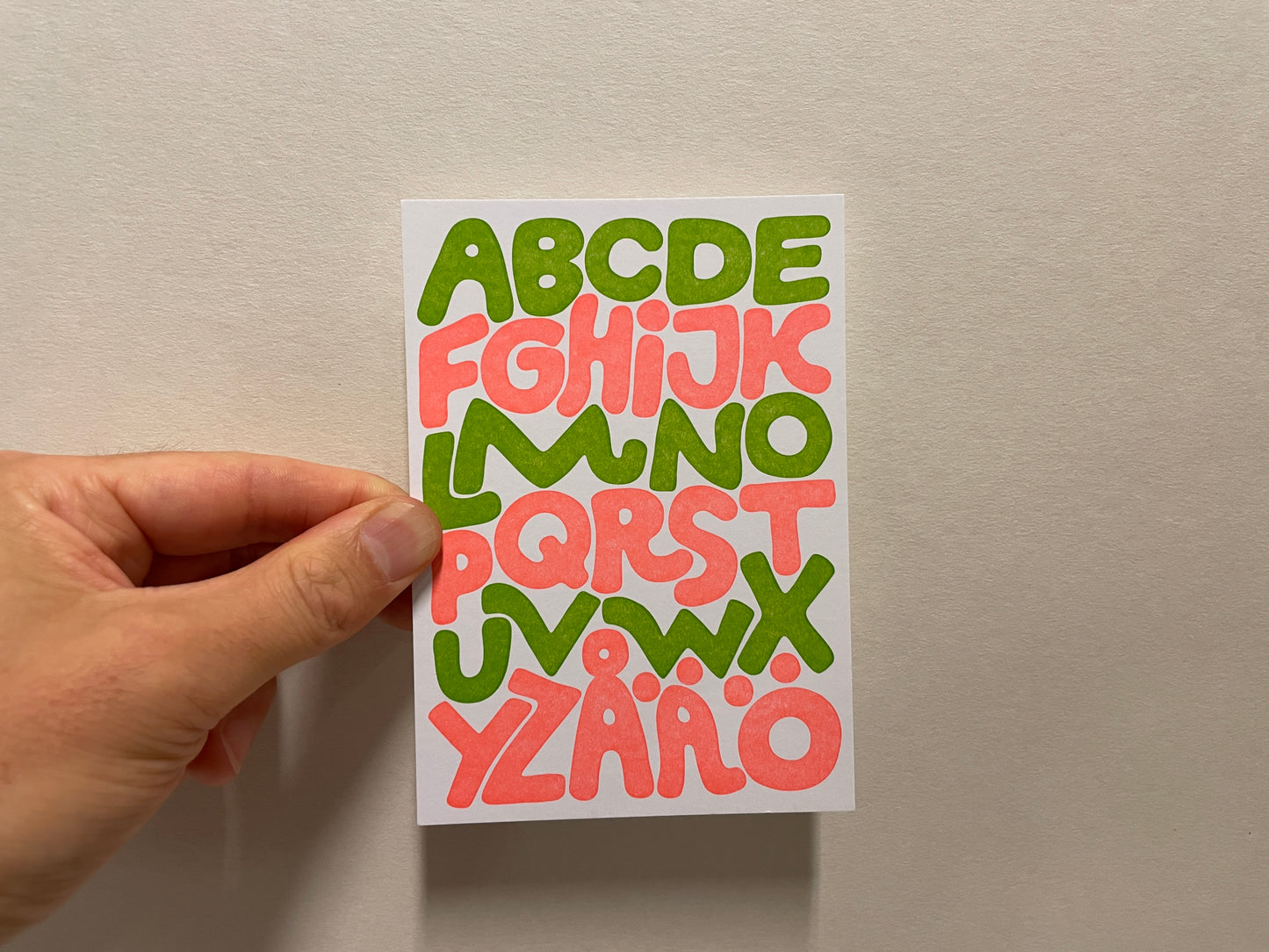 Postcard: Sara Edström