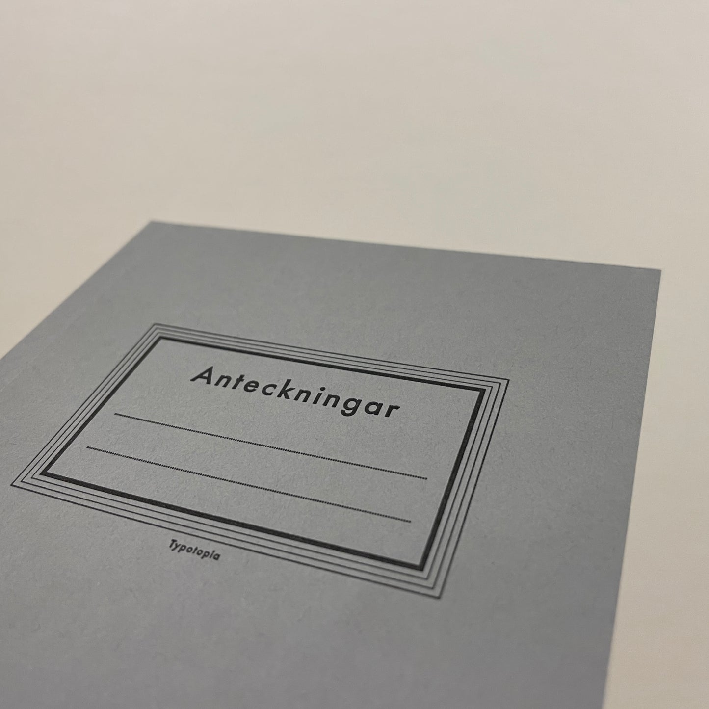 Notebook: Anteckningar