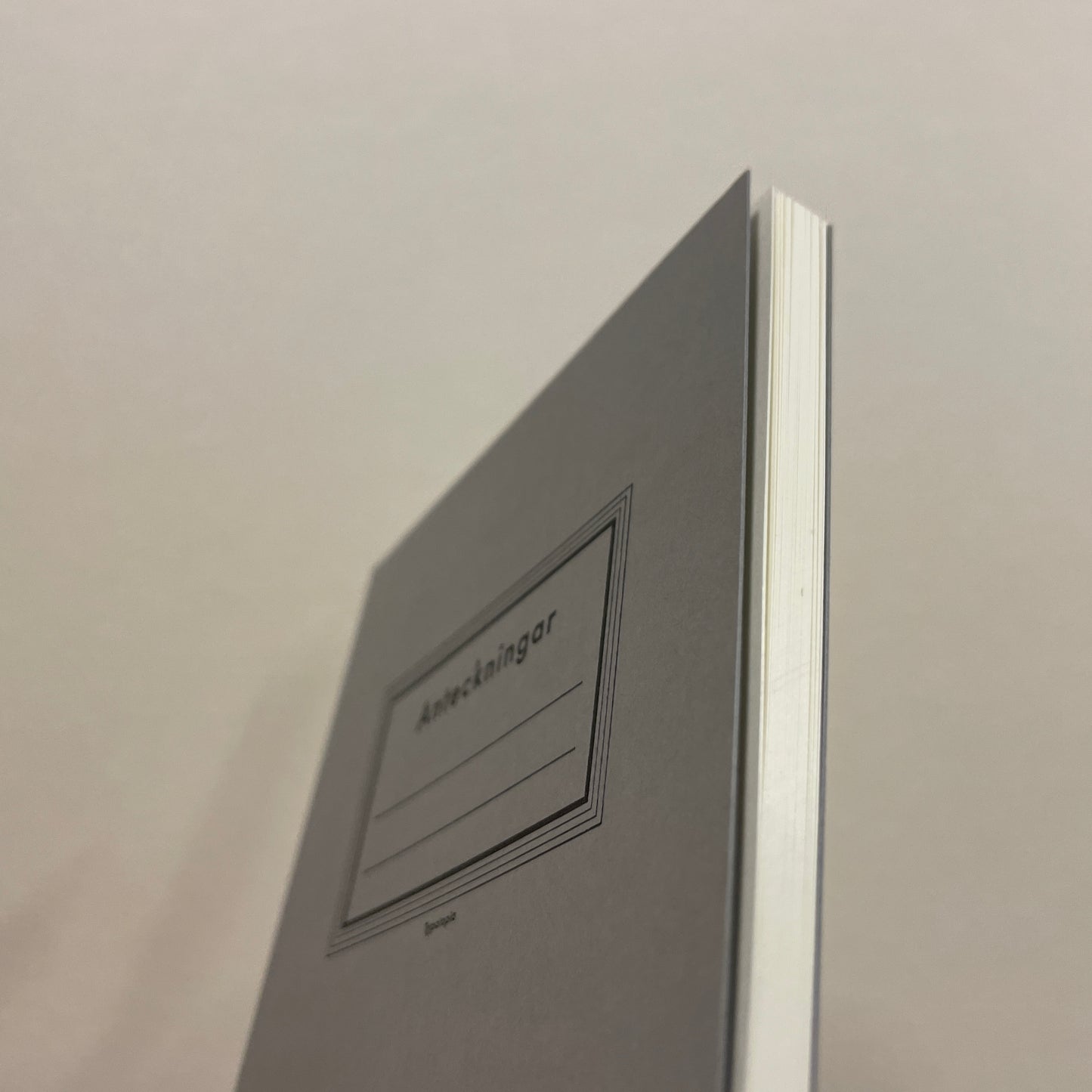 Notebook: Anteckningar