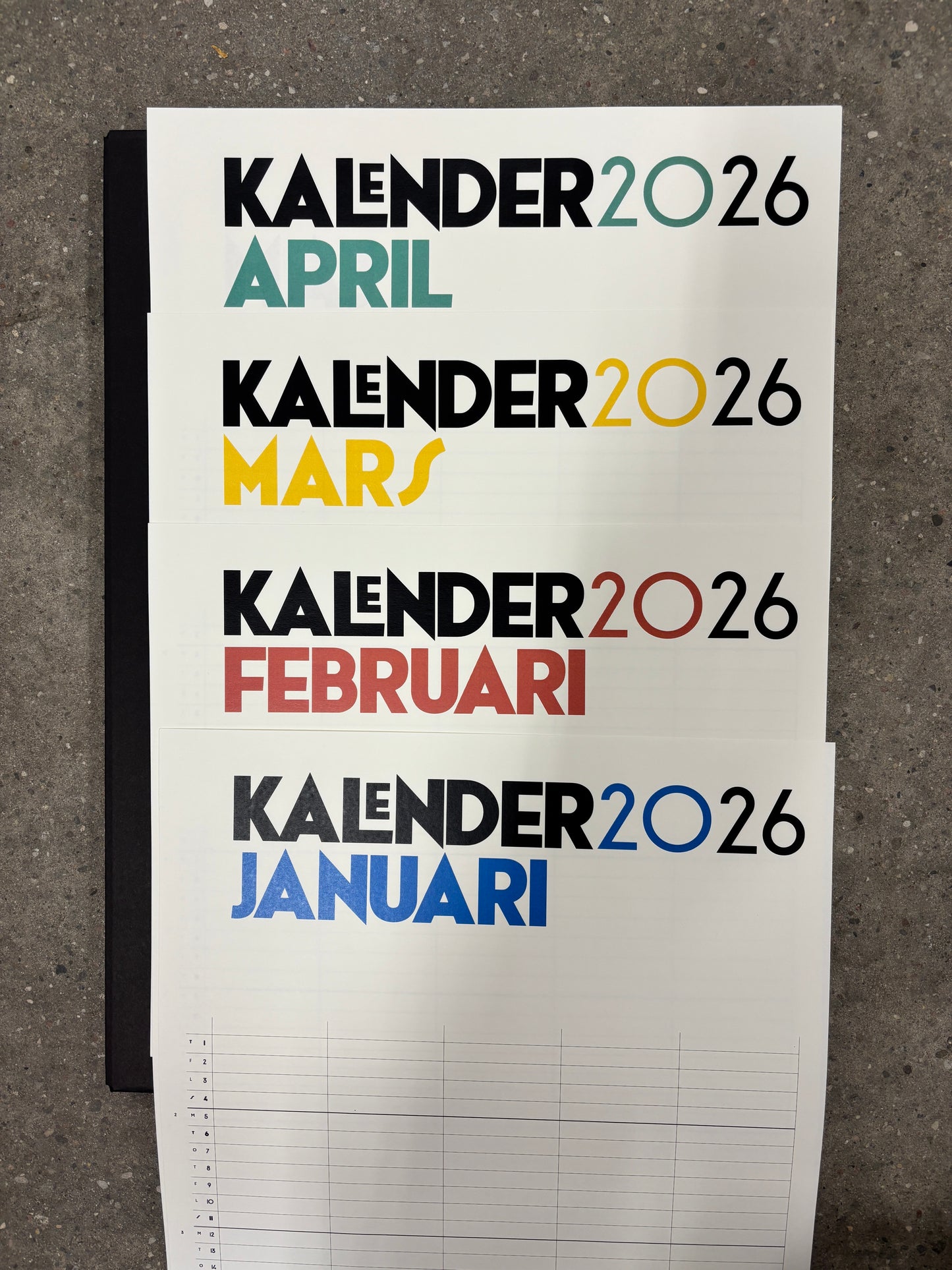 Calendar 2026 — Family