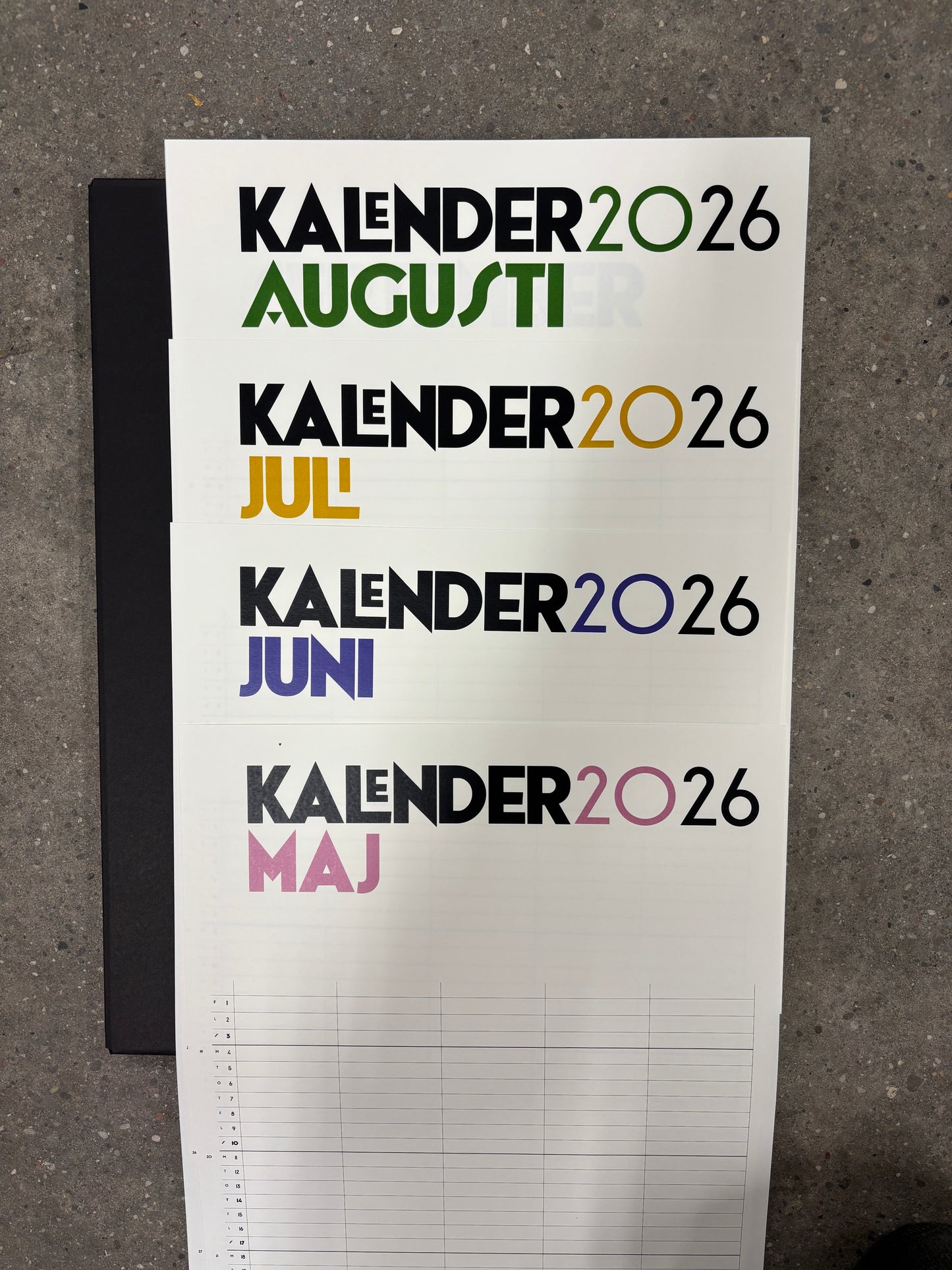 Calendar 2026 — Family