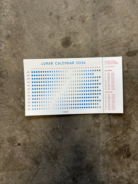 Lunar Calendar 2026