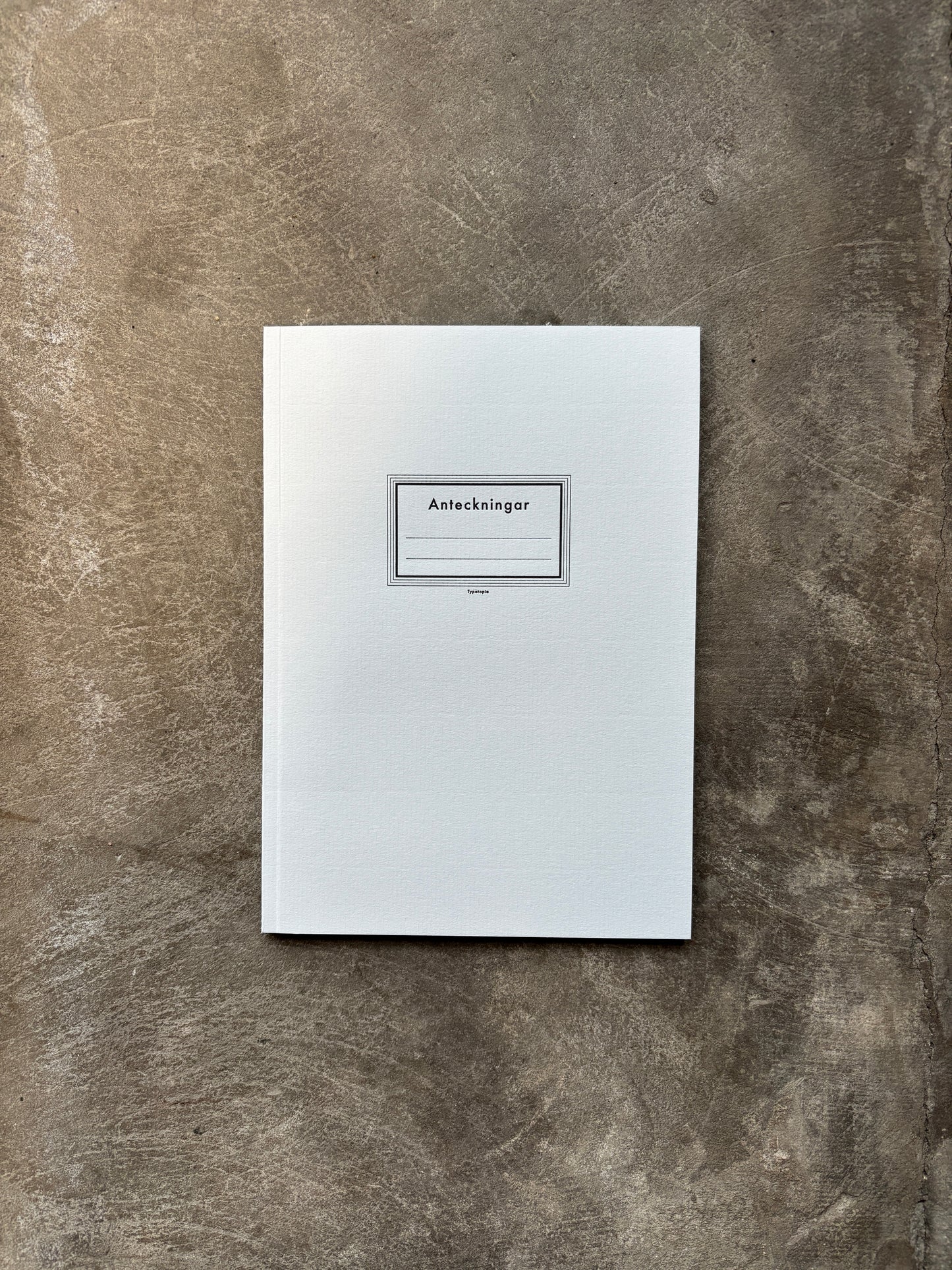 Notebook: Anteckningar