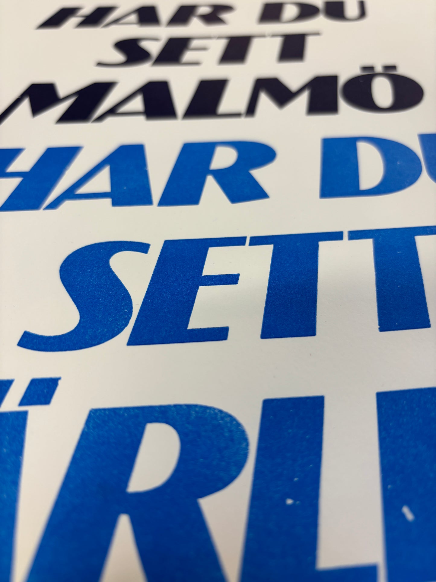 Poster: Har Du Sett Malmö