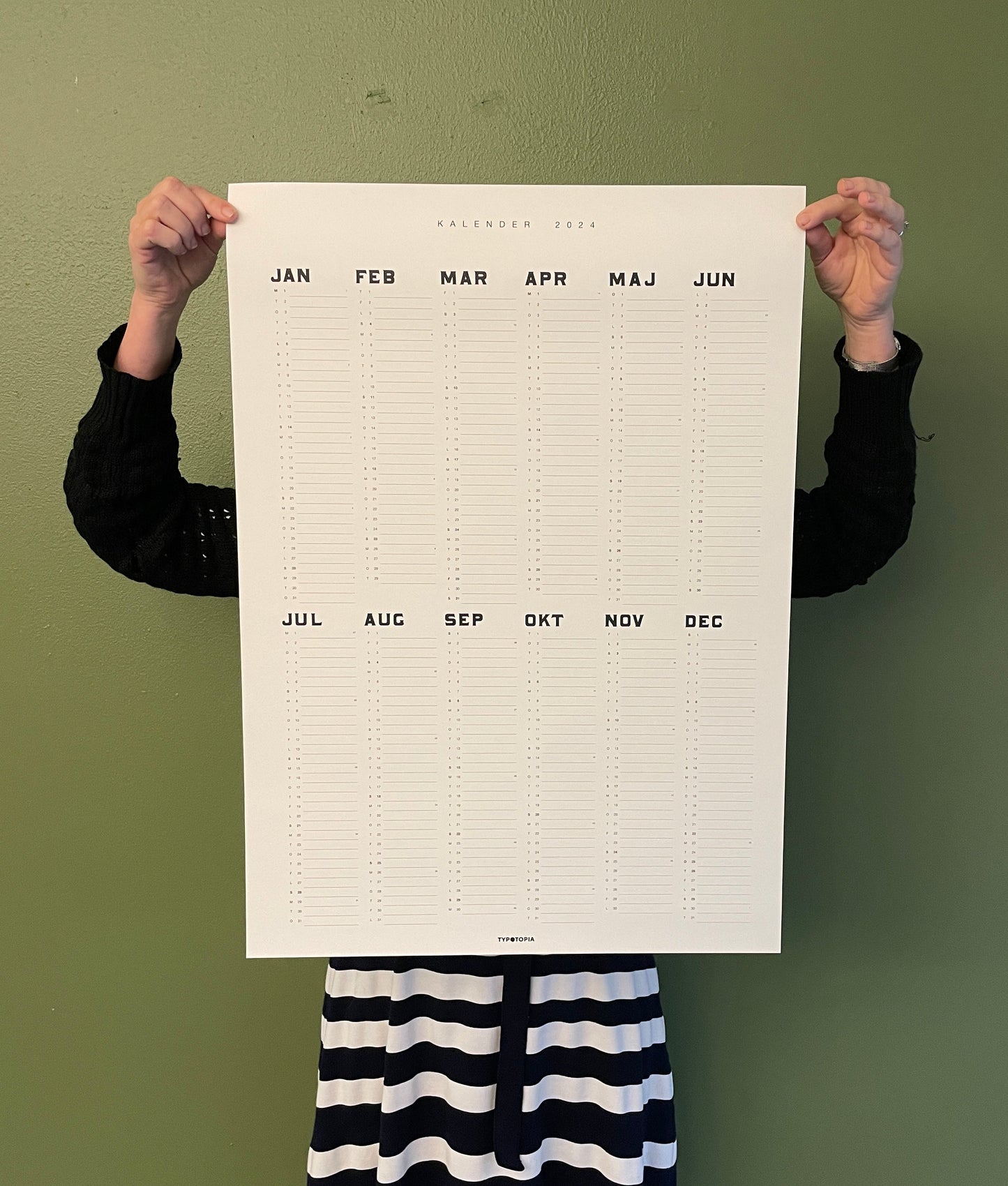 Calendar 2024 — Poster 50x70