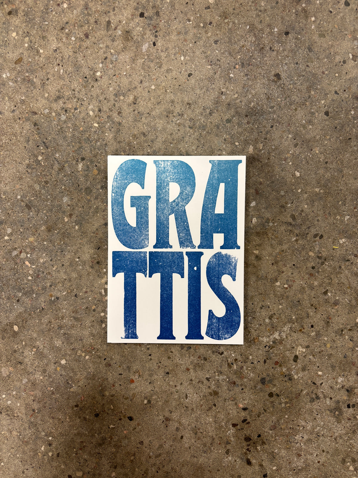 Postcard: Grattis
