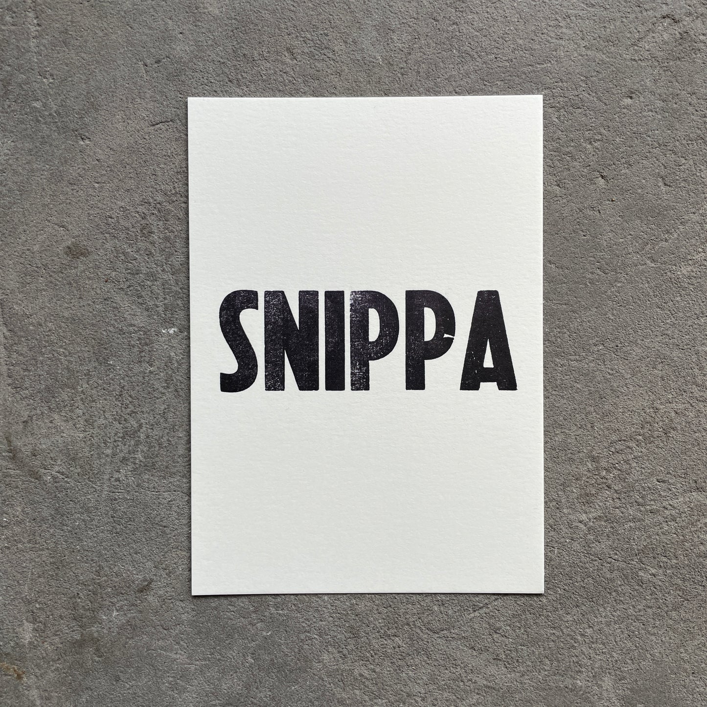 Postcard: Snippa